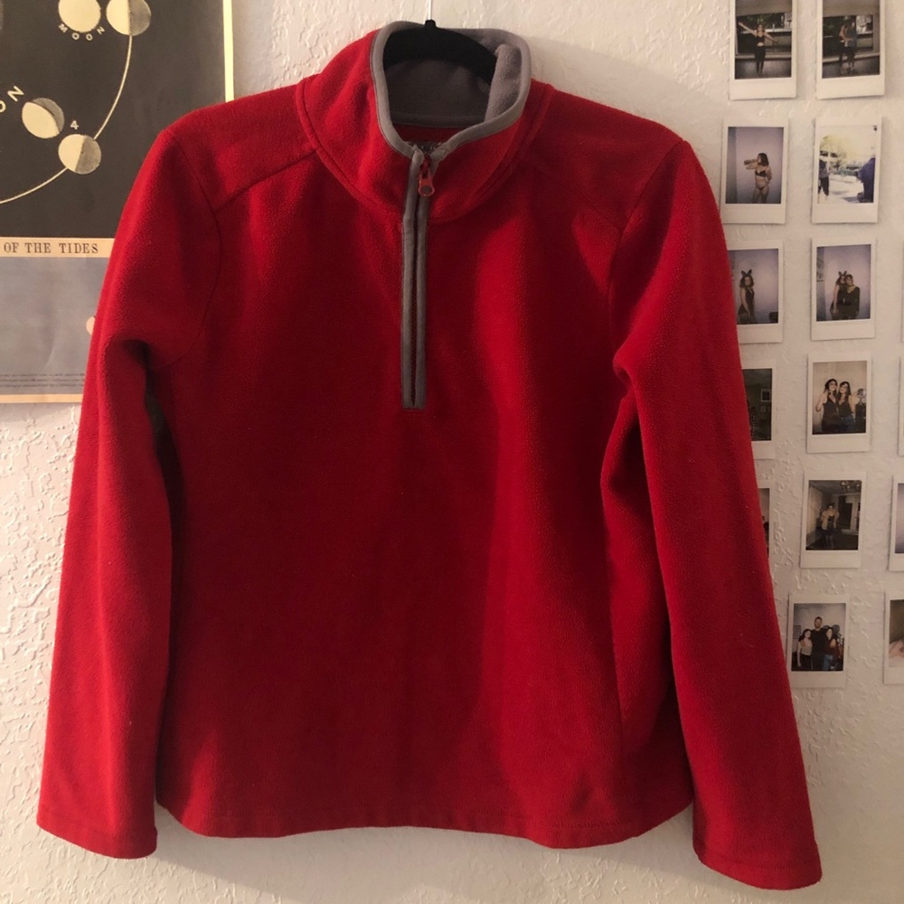 2000s quarter zip fleece